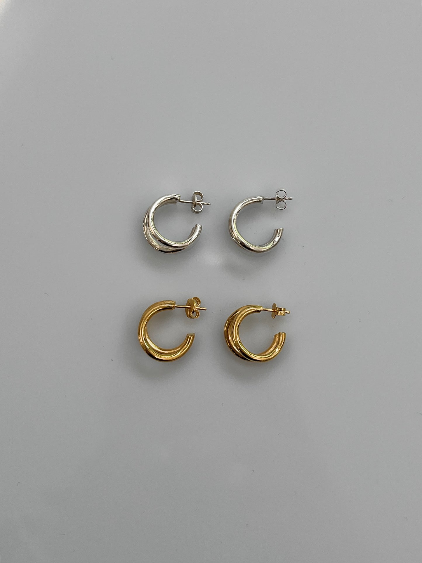 DOUBLE WIRE EARRINGS
