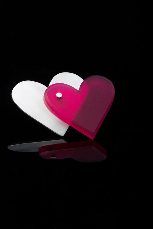 HEART BROOCH
