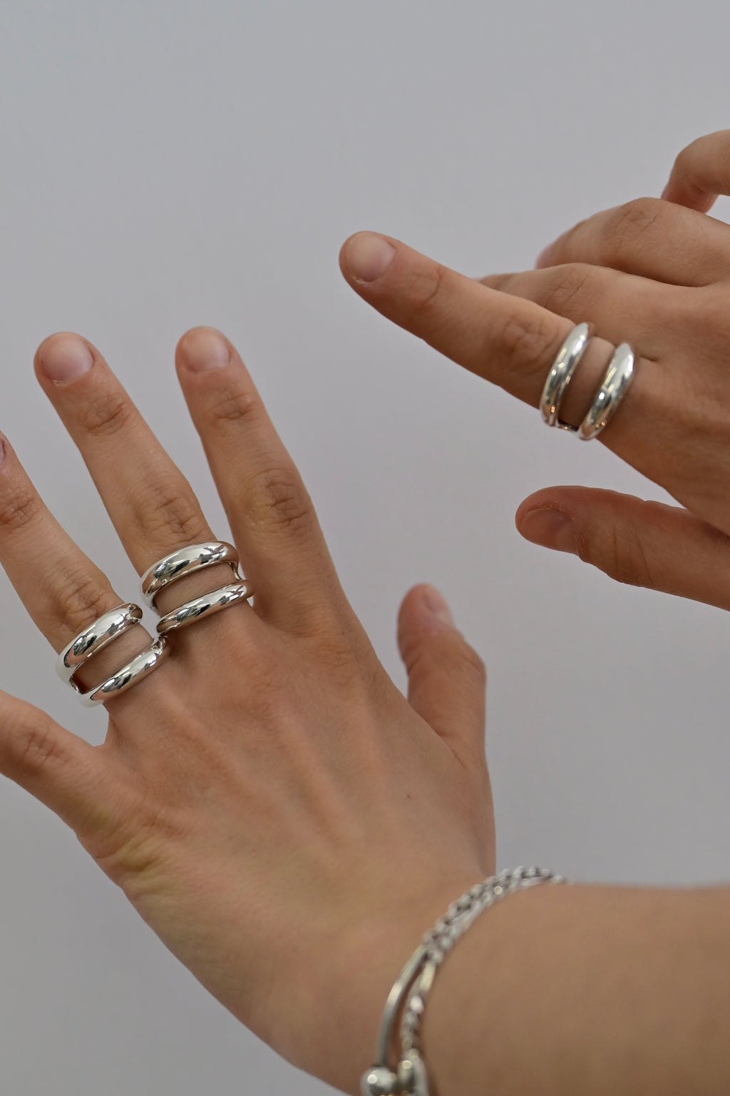 BOLD DOUBLE RING