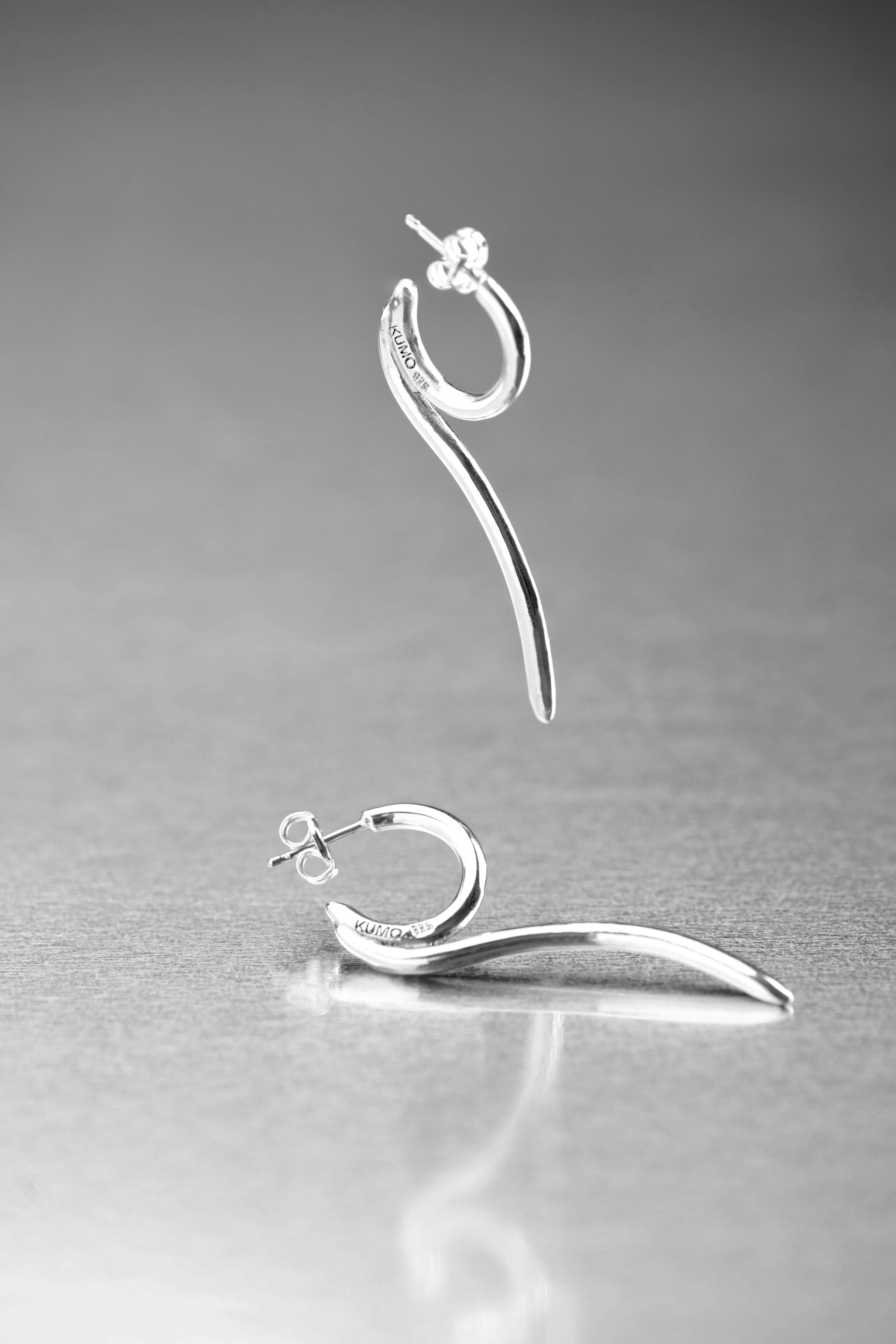 SPIKE HOOP EARRINGS