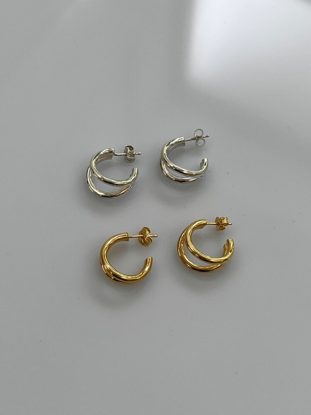 DOUBLE WIRE EARRINGS