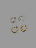 DOUBLE WIRE EARRINGS