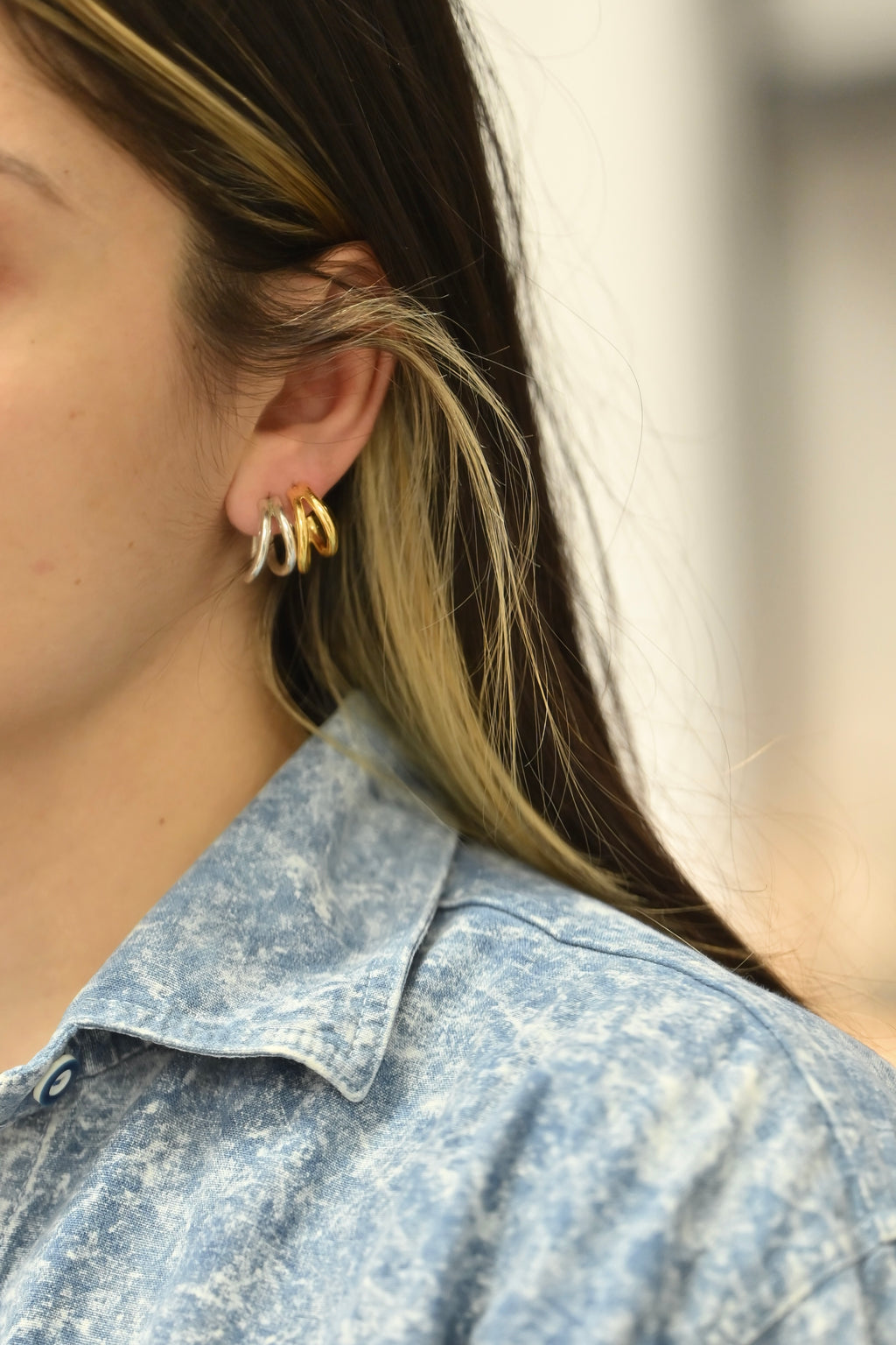 DOUBLE WIRE EARRINGS