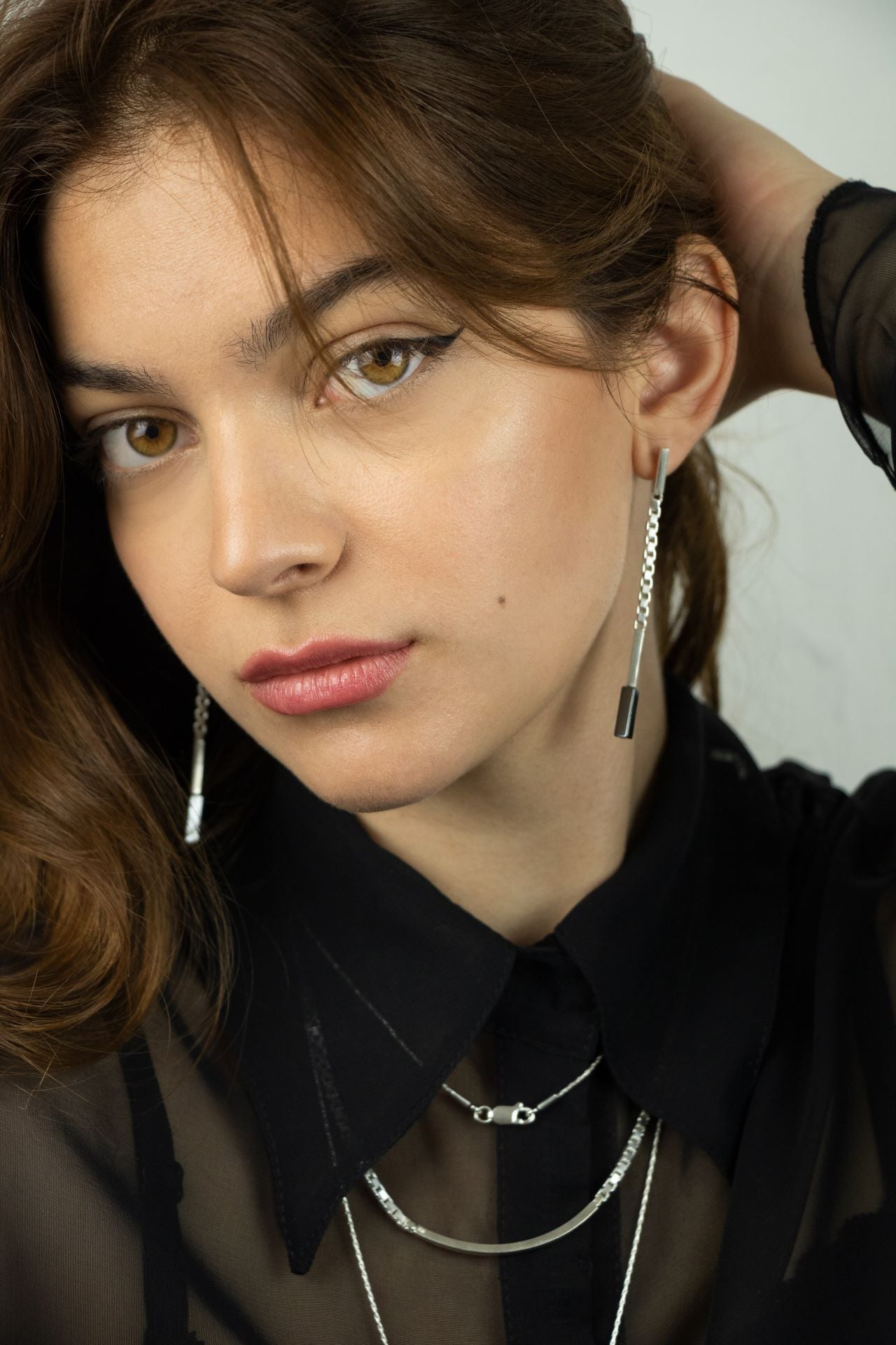 INDUSTRIAL EARRINGS LONG