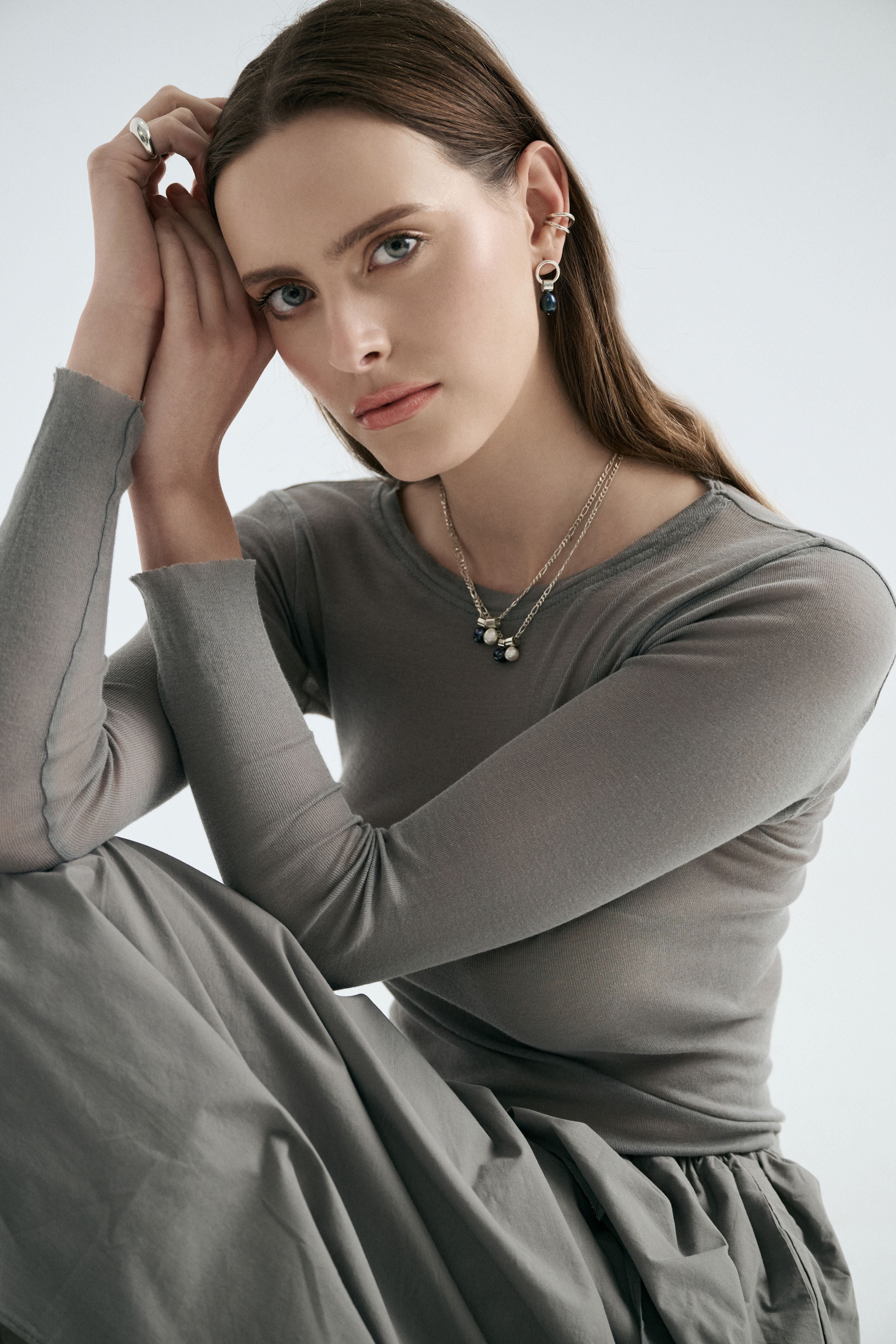 DOUBLE PEARL NECKLACE