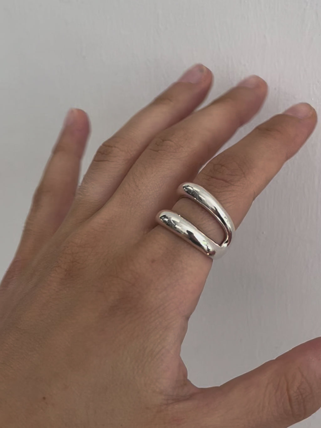 BOLD DOUBLE RING